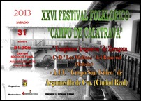 Argamasilla de Calatrava despide el mes de agosto con un festival folclórico del grupo local más dos invitados de Toledo y Zaragoza