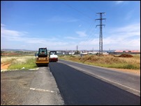 Dan comienzo en la carretera a Puertollano los trabajos de saneamiento y asfaltado que también se ejecutarán en la calle Córdoba de Argamasilla de Calatrava