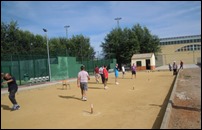 El I Maratón Rabanero de Baloncesto o un partido de futbol con fines benéficos, entre las múltiples actividades deportivas que se celebran en Argamasilla de Calatrava