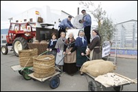 Argamasilla de Calatrava celebra su romería anual en honor a su patrón, san Isidro Labrador, con un gran ambiente festivo pese al mal tiempo