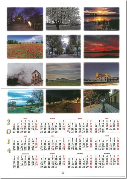 3.000 calendarios están ya disponibles en los establecimientos de Argamasilla de Calatrava, participantes en la campaña de comercio “cerca de todos, cercano a ti”