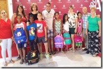 20150714 Foto de familia tras la recepción oficial brindada por la alcaldesa, Jacinta Monroy