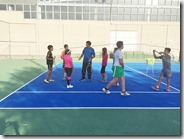 20161011 Algunos de los alumnos%2c junto al monitor de la actividad