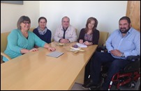 El gerente del SESCAM visita Argamasilla de Calatrava para interesarse por sus necesidades